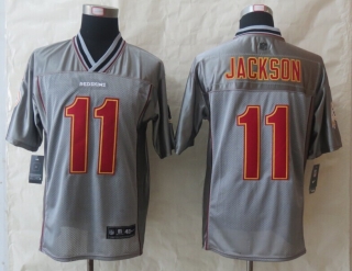 2014 New Nike Washington Red Skins 11 Jackson Grey Vapor Elite Jerseys