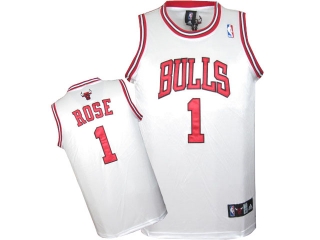 KIDS Jerseys bulls Rose 1# white