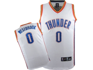 KIDS Jerseys Thunder Westbrook 0# white