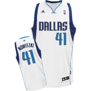 NBA jerseys dallas mavericks 41# nowitzki white 