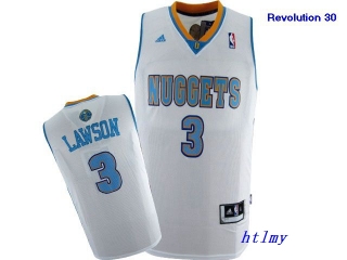 NBA jerseys denver Nuggets 3# LAWSON white