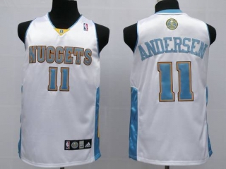 NBA jerseys denver Nuggets 11# andersen white