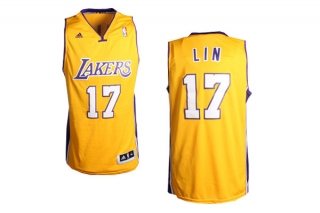 NBA Jerseys Laker 17# LIN yellow