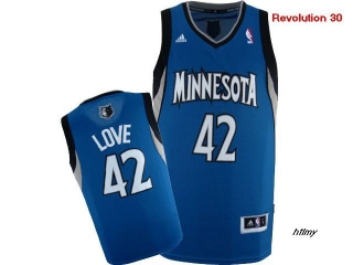 NBA jerseys Minnesota timberwolve 42#  LOVE Blue