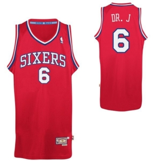 NBA jerseys philadelphia 76ers 6# DR.J red.JPG