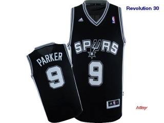 NBA jersey Spurs 9#Parker black