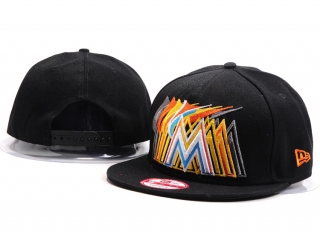 MLB Florida Marlin snapback-08