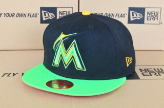 MLB Florida Marlin snapback-13