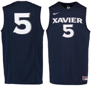 #5 Xavier Musketeers Nike Replica