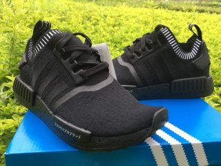 adidas NMD R1 Primeknit “Triple Black” women-3035