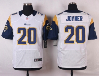 St. Louis Rams#20 white