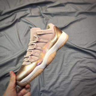 Air Jordan 11 Low GS “Rose Gold”women