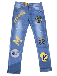 mlb Milwaukee Brewers jean-02