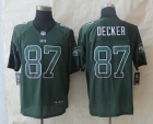 2014 New Nike New York Jets 87 Decker Drift Fashion Green Elite Jerseys