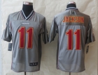 2014 New Nike Washington Red Skins 11 Jackson Grey Vapor Elite Jerseys