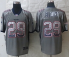 2014 Nike New England Patriots 29 Blount Drift Fashion Grey Elite Jerseys