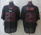 2014 Nike New England Patriots 29 Blount Lights Out Black Elite Jerseys