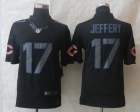 New Nike Chicago Bears 17 Jeffery Impact Limited Black Jersey