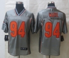 NEW Nike Denver Broncos 94 Ware Grey Vapor Elite Jerseys