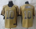 New Nike New Orleans Saints 10 Cooks Drift Fashion Gold Elite Jerseys