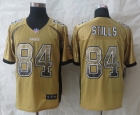 New Nike New Orleans Saints 84 Stills Drift Fashion Gold Elite Jerseys