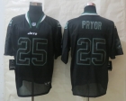 New Nike New York Jets 25 Pryor Lights Out Black Elite Jerseys