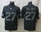 New Nike New York Jets 27 Milliner Impact Limited Black Jerseys