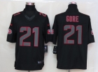 New Nike San Francisco 49ers 21 Gore Impact Limited Black Jerseys