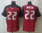 New Nike Tampa Bay Buccaneers 22 Martin Red Elite Jerseys