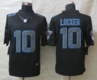 New Nike Tennessee Titans 10 Locker Impact Limited Black Jerseys