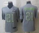 Nike Arizona Cardinals 21 Peterson Pro Bowl Grey Elite Jerseys