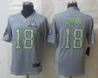 Nike Cincinnati Bengals 18 Green Pro Bowl Grey Elite Jerseys