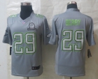 Nike Kansas City Chiefs 29 Berry Pro Bowl Grey Elite Jerseys