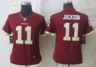 Women Nike Washington Red Skins 11 Jackson Red Limited Jerseys