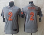 Youth 2014 NEW Nike Cleveland Browns 2 Manziel Grey Vapor Elite Jerseys