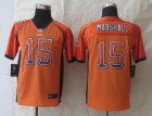 Youth 2014 New Nike Chicago Bears 15 Marshall Drift Fashion Orange Elite Jerseys