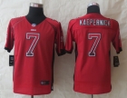 Youth 2014 New Nike San Francisco 49ers 7 Kaepernick Drift Fashion Red Elite Jerseys