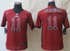 Youth 2014 New Nike Arizona Cardicals 11 Fitzgerald Drift Fashion Red Elite Jerseys