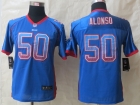 Youth 2014 New Nike Buffalo Bills 50 Alonso Drift Fashion Blue Elite Jerseys