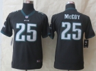 Youth New Nike Philadelphia Eagles 25 McCoy Black Limited Jerseys