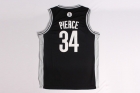 Nba Jerseys Brooklyn Nets  34# Pierce black