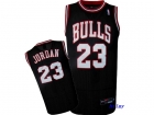 Nba Jerseys Bulls jordan 23# black-03