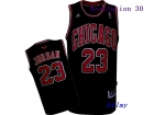 Nba Jerseys Bulls jordan 23# black-04