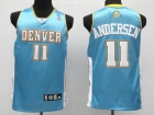 NBA jerseys denver Nuggets 11# andersen blue