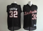 NBA jerseys Clippers 32# griffin mesh black