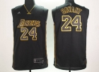 NBA Jerseys Laker 24# kobe bryant black-01