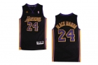 NBA Jerseys Laker 24# kobe bryant black-03