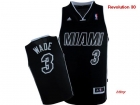 NBA Jerseys Heat 3# wade black-03