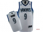 NBA jerseys Minnesota timberwolve 9# RUBIO white-02