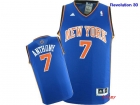 NBA jerseys knicks 7# ANTHONY blue